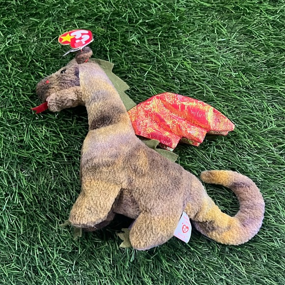 Ty Beanie Babies Scorch the Dragon plush - 1998 - Picture 1 of 5